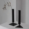 Vases Vase Original Home Decor Elegant Outdoor Round Modern Modern Modern Table Unique Table Garden minimaliste Black Vaas Room