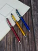 Pens Lot 50pcs Renk Kristal Kalem Top Kalem Dokunmatik Ekran Kalem Özel Logo Kalem Promosyon Hediyesi Kişiselleştirilmiş Hediye