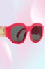 Grüne rote Schatten Damen Rechteck Sonnenbrille Rockstil Sonnenbrille Männer 2021 Neue Mode Vintage Gläser Süßigkeiten Farbrahmen UV4009841404