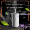 Humidifiers 350ML USB Mini Air Humidifier Aroma Oil Diffuser For Home Car Ultrasonic Mute Mist Maker Diffuser with LED Color Lamp