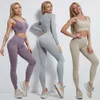 Lu set salta allineare limone senza cucitura yoga sport solubile pantaloni alti che lirano alla vita di bellezza di bellezza del reggiseno del reta