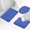 Bath Mats 2/3 Piece Mat Sets Memory Foam Bathroom Toilet Area Rugs Absorbent Shower Non-slip Entrance Doormat Home Decor