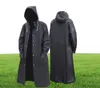 Paint da pioggia lunghi impermeabili per adulti donne donne039s men039s impermeabile per abbigliamento da pioggia impermeabile eva nero addensato cappotto da pioggia con cappuccio 5606762