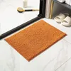 Tappeti da bagno tappeto da bagno chenille tappeto super morbido e assorbero tappeto peluche non slittata per vasca da doccia vasca da pavimento