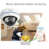 IP -камеры Azishn H.265 5MP 3MP 2MP IP -камера Vandalpraphate Security Alert 15ir Dome Металлический водонепроницаемый наблюдение камера XMeye 24413