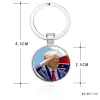 Trump 2024 Keychain Pendant Keyrign Save America Again Time Gem Keychains Histricl Higds Chain Key Chain 2024413