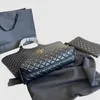 ICare Maxi Loulou Bag Bag Bag Bag Lattice Designer Handse Leather Leather Counter Bag Sac Luxe Beach Bag السعة الكبيرة مع المحافظ TE040 H4