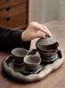 Teaware Sets Ceramic Chinese Tea Set Porcelain Handmade Portable Travel Teapot And Cup Cooking Pots Porcelana