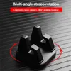 New 1PC New Phone Holder Dashoboard Smartphone Stand 360 Degree Rotation Gear Bottom Design Universal for Phones Support in Car