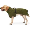 Zoobers pour chien Zoobers Big Veste étanche manteau froid réfléchissant avec une doublure en toison douce camping extérieur