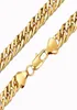 Fine wedding Jewelry 24K Real YELLOW GOLD CHAIN INISH SOLID HEAVY 8MM XL MIAMI CUBAN CURN LINK NECKLACE CHAIN Packaged Uncond2953153