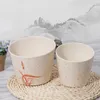 Bowls 1 PC Creative Melamine Table Seary Skewed Bowl Restaurant Pot Bowl (exklusive ätpinnar)