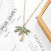 Colliers pendants Collier de charme d'arbre tropical