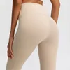 AL Yoga Leggings 2024 New Nudity Sense Skin-friendly No Awkward With Raised Hips High Waist Running Sports Leggings And Fitness Cropped Pants