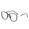 نظارة شمسية خمر معدن مربع إطار بريق القراءة غافاس Gafas الموضة الأزياء النظارات البصرية مضادة للضوء ضوء presbyopia النظارات