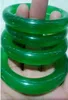 5659mm Imperial Green Natural Jade Bangle Jadeite Armband Charm smycken B92554825