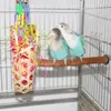 Andra fågelförsörjningar 1/3 st leksaker som hänger 34x7cm naturligt material kreativt icke-toxiska fåglar bur papegoja tugga leksak roligt