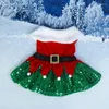 Habillement de Noël Dog Dress Up Festive Festive Quality Clothing Decoration Supplies Deco Supplies exiger le Père Noël