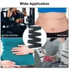 Midjestöd 3m maginpackningar svart andningsbar viktminskning lägre magen fett hudvänlig forma mjuk kvinnor män tränare stretch band