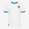 2024 European Cup Tjeckien Soccer Jersey 24/25 #10 Husbauer #14 Jankto #15 Soucek #21 Skoda Shirt National Team Football Uniforms