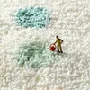 Tapetes simples pontos coloridos capacho de pelúcia macia tuftting tapete de banho de microfibra piso de banheira não deslizamento banheiro absorvente