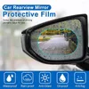 Autocollants de fenêtre Car Film de rétroviseur de la voiture Inversion de verre anti-goutte en verre imperméable Side Universal HD