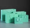 Tiffany Blue Paper Sac Kraft Packaging Gift Wrap Festival Shopping Anniversaire Party décore303K2894093