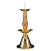 Kerzenhalter 68UE 1 Paar für Hochzeitszeremonie Party Dekor Vintage Candlestick Stand Ornament-Metal Weihnachten