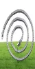 Naszyjnik tenisowy Hip Hop 4 mm Stworzony MOSSANITE SPITEM UNISEX Podstawowy łańcuch tenisowy Naszyjnik Fine Jewelry 4398147