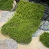 Dekorativa blommor Mossblock Flocking Turf Display Window Garden Diy Landscaping Micro Landscape Art Decoration Green Lawn