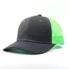 Kogelcaps 2024 aangepaste logo -naam kleur matching mesh zomer honkbal pet mannen en vrouwen buiten casual verstelbare trucker hoeden gorras