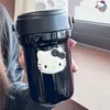 Yeni minimalist stil karikatür kedi deseni yalıtımlı bardak 316 paslanmaz çelik yalıtımlı su ısıtıcısı büyük kapasiteli yalıtılmış su su ısıtıcısı kadın bardağı