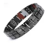 100 Pure Titanium Magnetic Black Chain Men Hematite Health Energy Armband för kvinnor Fördelar8266916