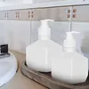 Płynna dozownik mydła 3 szt. Butaczkowane żel żel do łazienki butelki z płynem do mycia rąk pojemnik na pojemnik kwadratowy Typ prasy