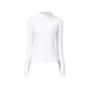 Veste de concepteur Femmes Suis-en-costume Top avec plusieurs sports de sport Ice Silk Slim Fit Hlipper Up Up Colliers Longues Sports de style Sports de style court et de fitness S-3XL