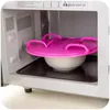 Caldeiras duplas 1pc Multifuncional de cozinha de cozinha de microondas Aquecimento de prateleira em camadas Rack de alimentos para bandeja de alimentos Ocessório da ferramenta Organizer Acessório
