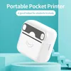 Sprzedawaj dobrze mini drukarkę termiczną przenośną drukarki Bluetooth Inkless Impresora Portatil na prezent urodzinowy telefonu komórkowego