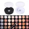 Bouteilles de rangement pour le fard à paupières Hights Powder Box remplaçable Remplaçable maquillage vide magnétique