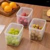 Storage Bottles Dustproof 1Pcs Anti-drop Visible Sealed Reusable Box Refrigerator Crisper Kitchen Accessories Bread Container