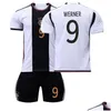 Jerseys 23 Germany Home Jersey No. 13 Mler 19 Sane 7 Haverz 8 Kroos Football Suit Set Drop Delivery Baby Kids Maternity Clothing Child Otrqx