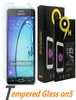 Pour Samsung Note 8 Protecteur d'écran en verre trempé pour On5 S7 Edge S6 Note 5 S5 ON6 ON7 J3 Prime 033mm 25D 9H Paper Antishatter8989725