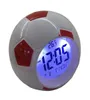 Футбольный светодиодный ночной лампы будильника лампы цифровые футбольные лампы температура дата времени дисплей на столе настольной спальни1233446