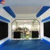 color custom made 10mLx6mWx4mH (33x20x13.2ft) giant inflatable spray booth car OEM paint booth tent with filter system for sale001