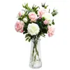 Декоративные цветы симуляция 2 рука увлажняющие розы домашние свадебные украшения стол центральный день рождения День Святого Валентина подарок