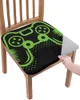 Chair Covers Game Art Handle Decoration Green Seat Cushion Stretch Dining Cover Slipcovers For Home El Banquet Living Room