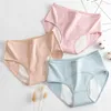 Women's Panties Leak-Proof Physiological Pants Pure Cotton Menstrual Waterproof Plus Size