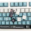 Tillbehör 108/142 Keys Eva Zero Machine Eva Ayanami Sublimation KeyCap Cherry Profile KeyCaps Cool Design Mechanical Tangentboard Cap