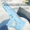 Sand Play Water Fun New Electric Water Gun Helt automatisk sug och högteknologisk Burst Water Gun Beach Outdoor Water Battle Toy Q240413