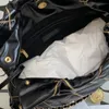 10a de alta qualidade designer mini 22Bag Bag de couro genuíno bolsa de ombro da senhora Designers de luxo Bolsa Bolsa Calfskin acolchoado bolsa preta ombro feminino com caixa