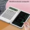 Calculatrice de calculatrices avec l'écriture LCD Tablette desque